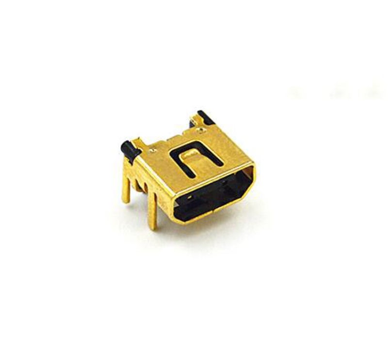 Ambertown Power Jack Charging Port Socket Connector Dock for DS Lite DSL NDSL Replacement Part - Gold - Image 1